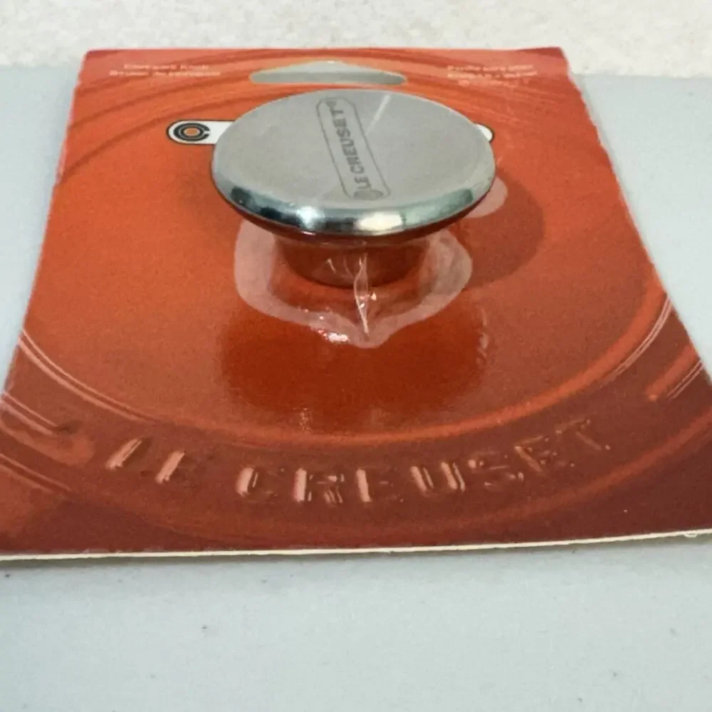 Le Creuset Large Signature Stainless Steel Cookware Knob 2”/5cm Brand New VTG